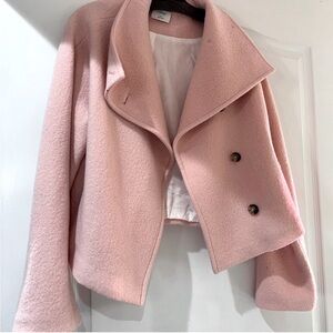 Wilfred Pink Pea Coat XS